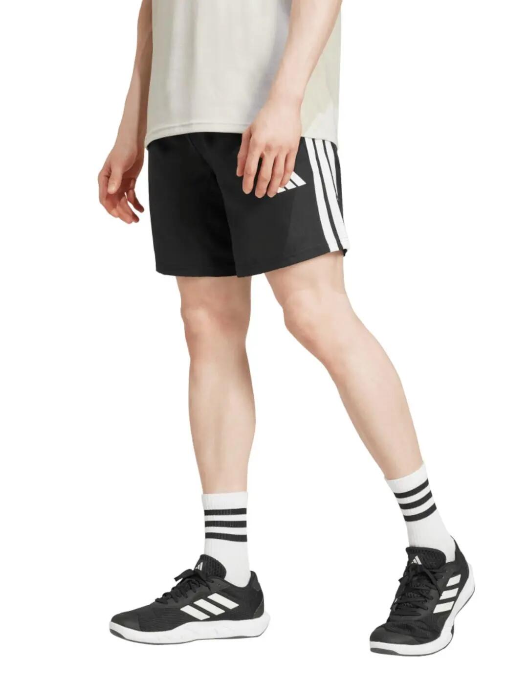 Hose für Herren Adidas Training 7' Schwarz 2/5