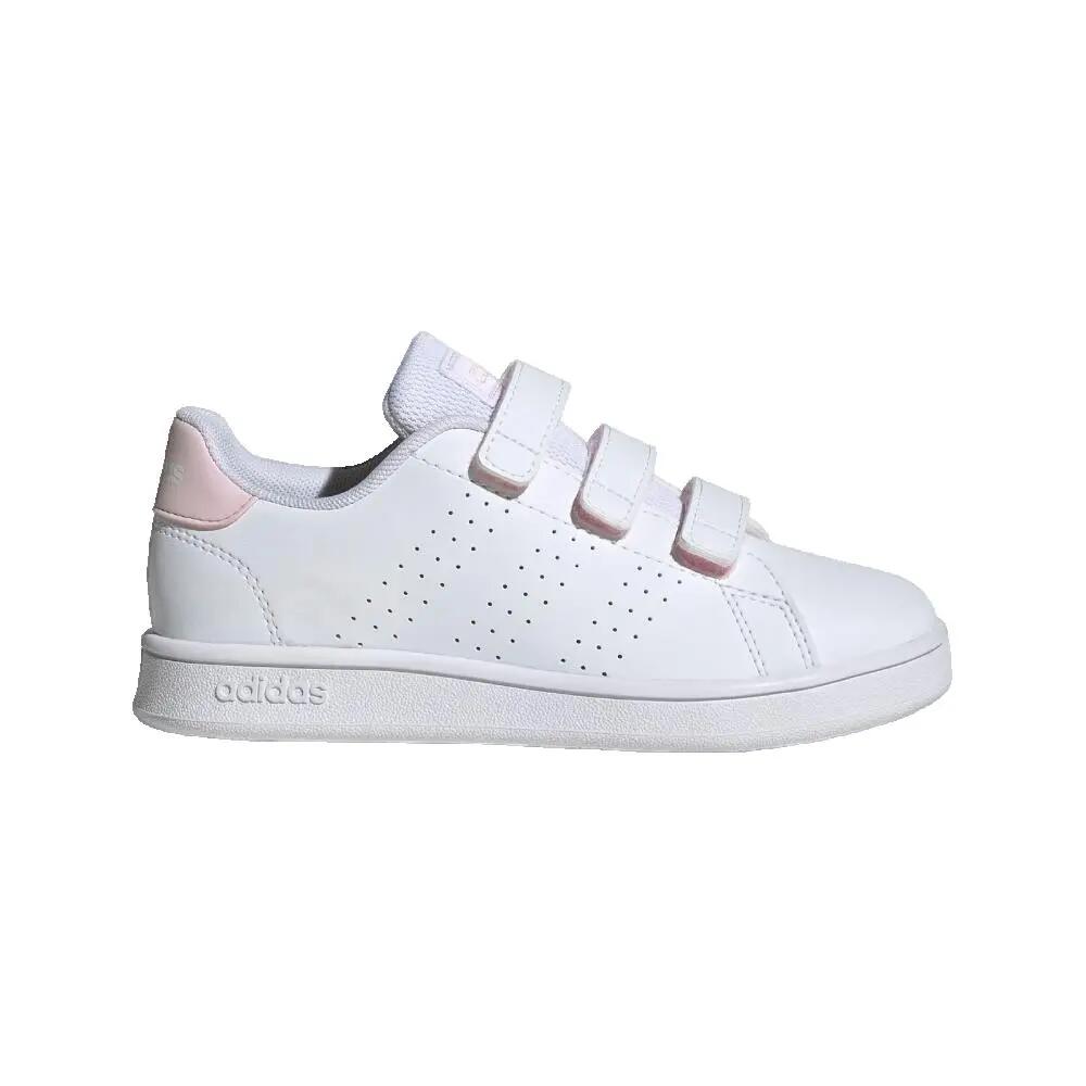 Scarpe Bambino Adidas À Scratch Advantage Court rosa 2/6