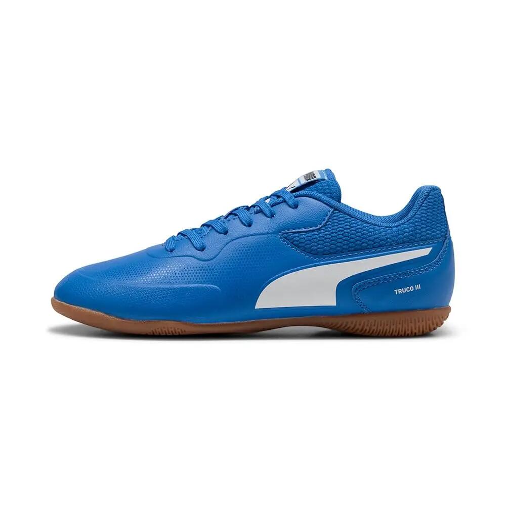 Zapatillas Fútbol Sala Junior Puma Truco III Azul Rapidas-108576-03 4/7