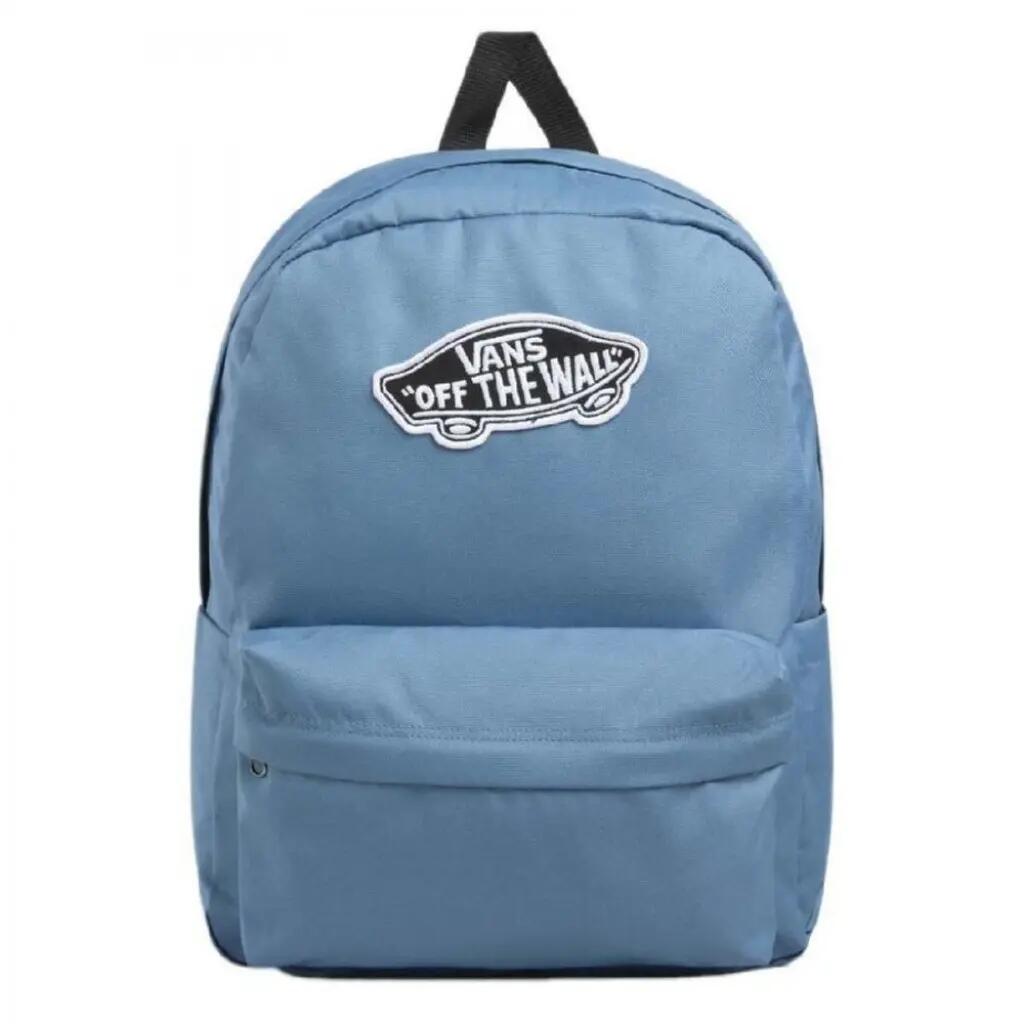 Mochila Azul Old Skool Classic Backpack Dusty Blue - Diseño Icónico, Espaciosa 2/5