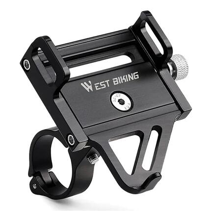 Support de téléphone portable pour vélo ultra-léger en alliage d'aluminium