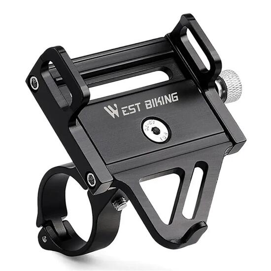 Support de téléphone portable pour vélo ultra-léger en alliage d'aluminium