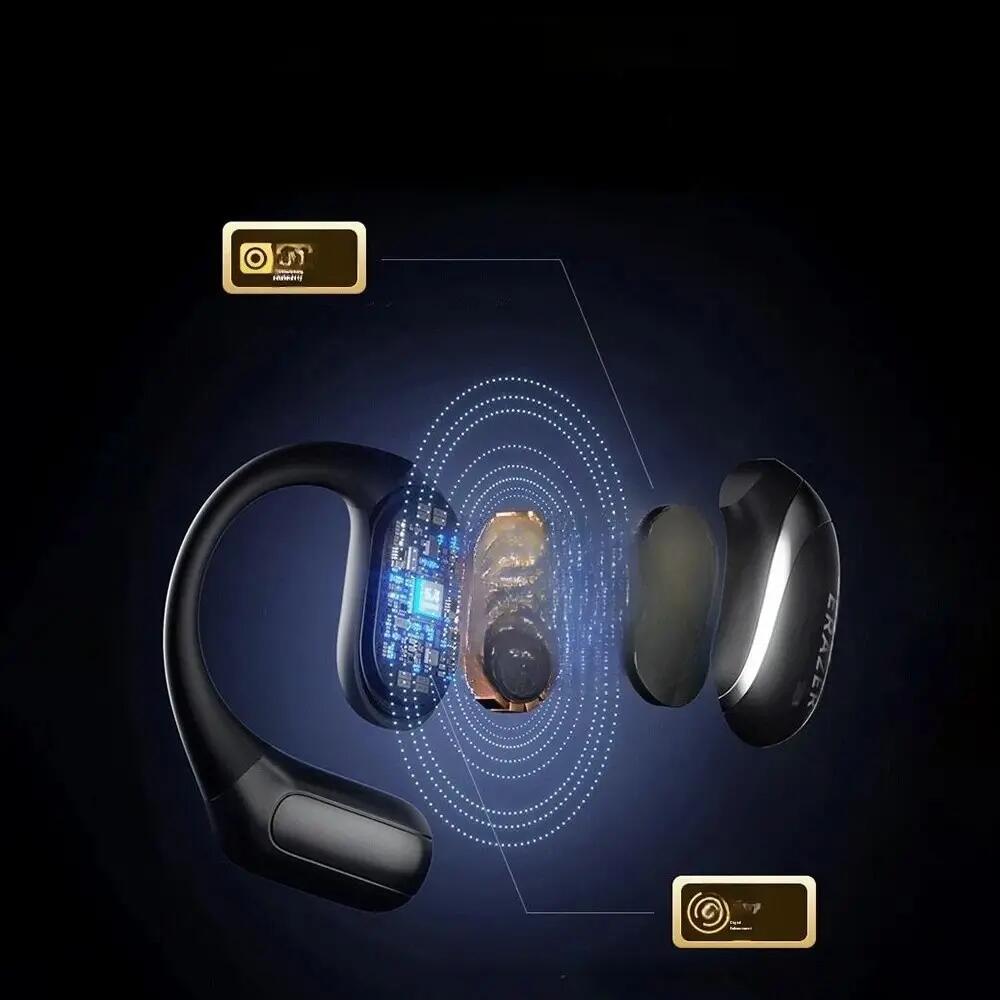 Écouteurs Bluetooth HiFi tour d'oreille non-intra LENOVO X9 5/7
