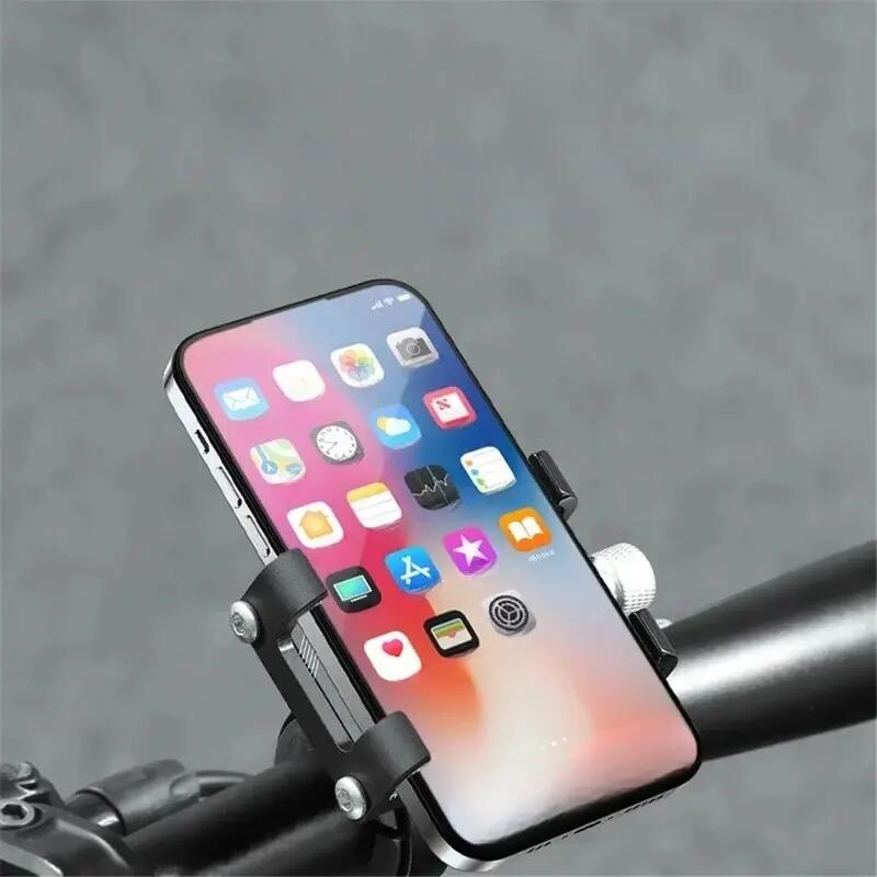 Supporto telefono bici in lega alluminio 3/8