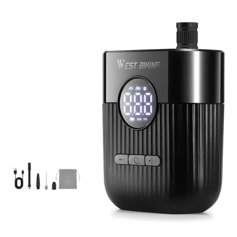 Pump air electric portable digital display