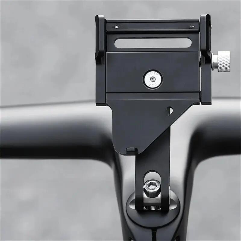 Soporte teléfono para bicicleta carretera y MTB aleación aluminio 3/7