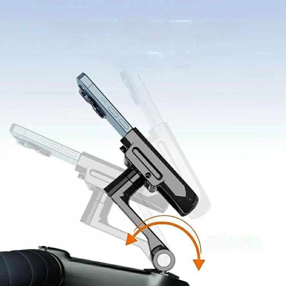 Handyhalterung Fahrrad Aluminium Vorbauabdeckung 6/7