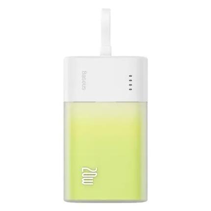 Baseus Popsicle 5200 mAh 20 W bateria zewnętrzna + kabel Lightning/USB-C