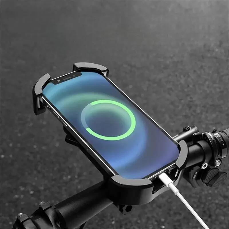 Support de téléphone portable pour vélo et moto antichoc 4/7