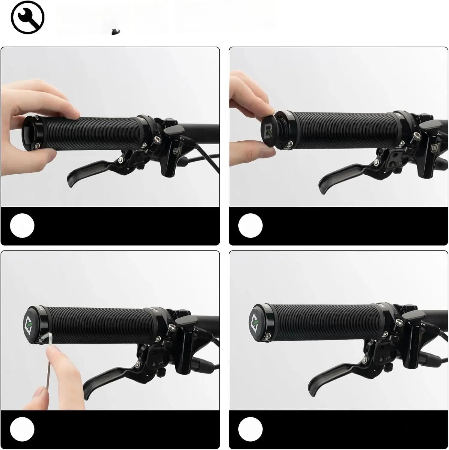 Grips handlebar anti-slip double-locking 6/6
