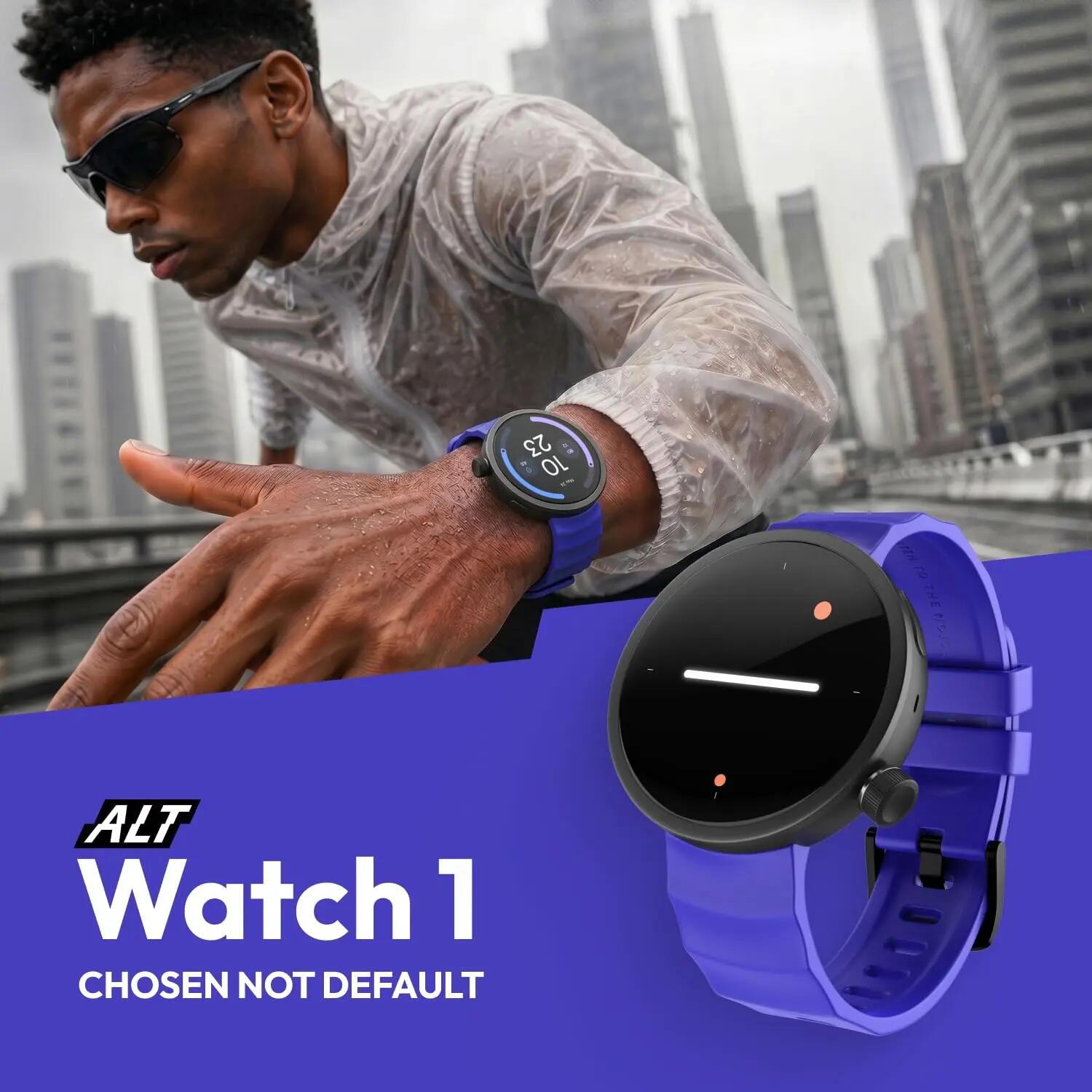 Uhr Smartwatch NOISE ALT WATCH 1 AI GPS Blau 6/8