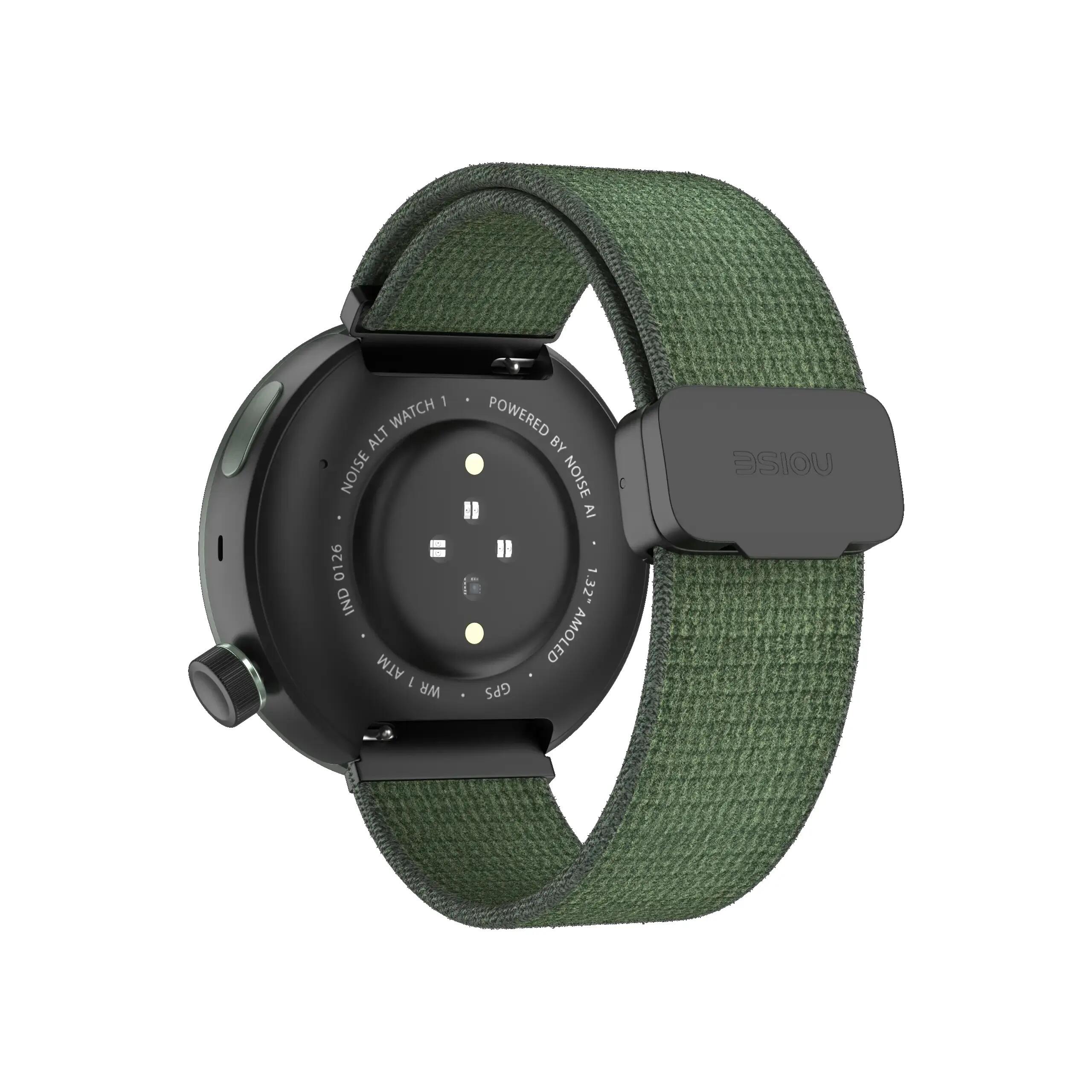 Slimme Horloge Smartwatch NOISE ALT WATCH 1 AI GPS Groen 4/5