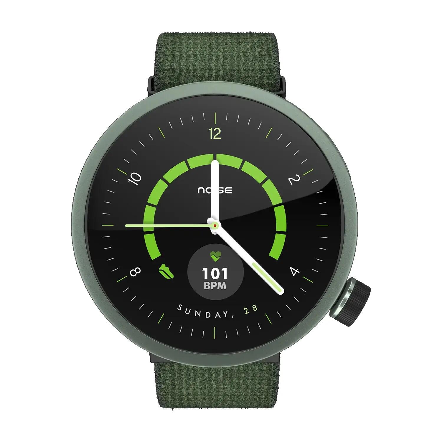 Slimme Horloge Smartwatch NOISE ALT WATCH 1 AI GPS Groen 2/5