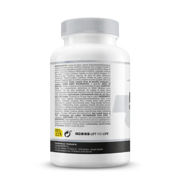 Paddenstoelen (7-paddenstoelencomplex) - 120 plantaardige capsules MASMUSCULO 2/5