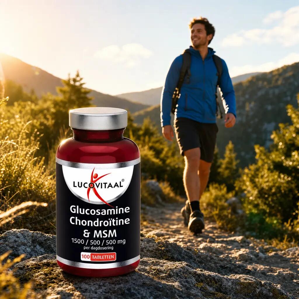 Lucovitaal Glucosamine Chondroïtine MSM 100 tabletten 5/5