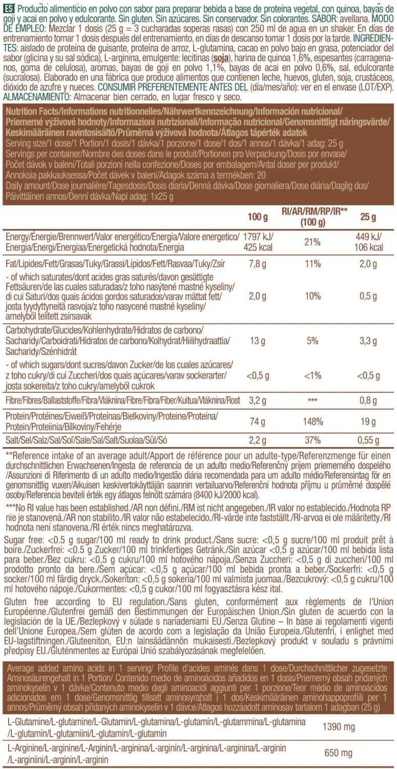 Protéine vegan - Vegan Protein - Noisette 5/5