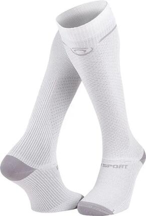Chaussettes de Compression BV Sport Light Run Blanc