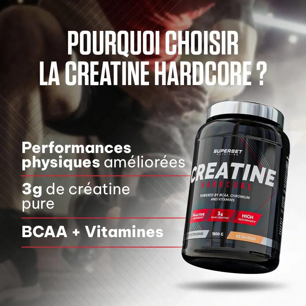 Programme Volume et Force - Créatine Hardcore - No Pump Xtreme 2/6