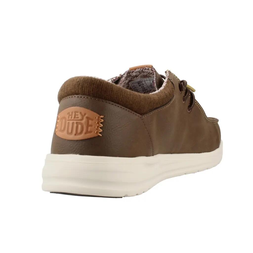 Buty HEY DUDE HD43352 PAUL CLASSIC Brązowy 3/5