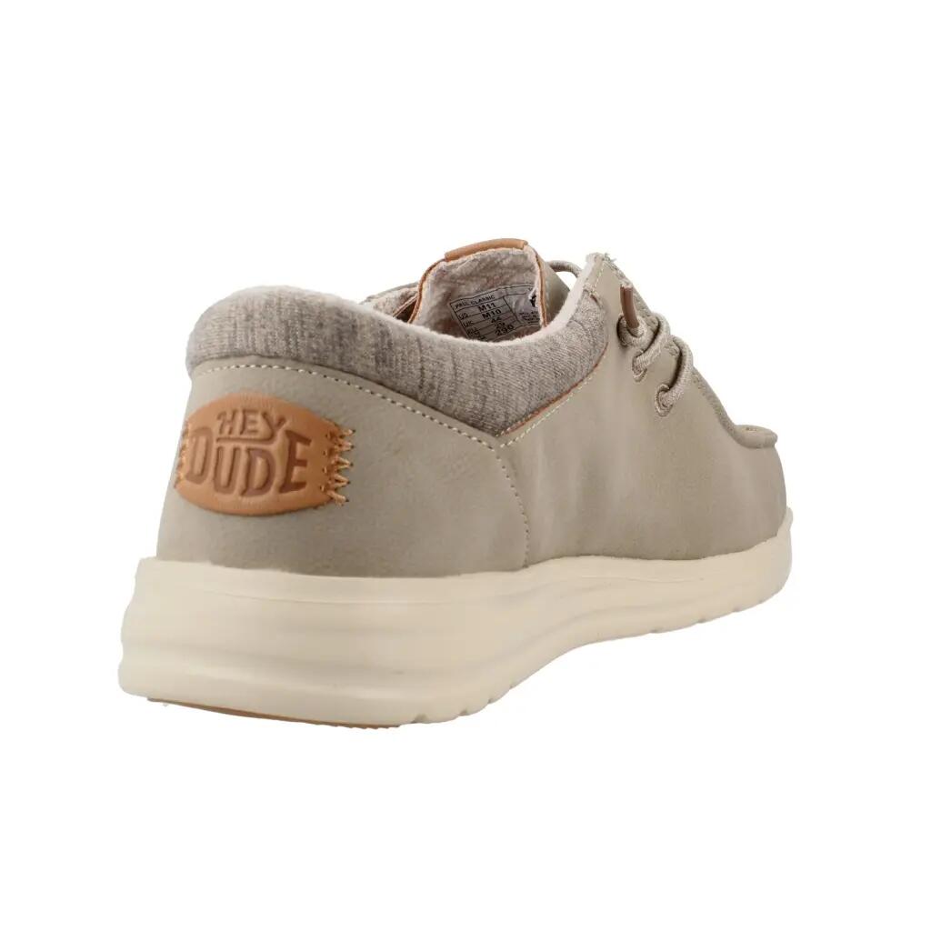 Buty HEY DUDE HD43352 PAUL CLASSIC Beżowy 3/5