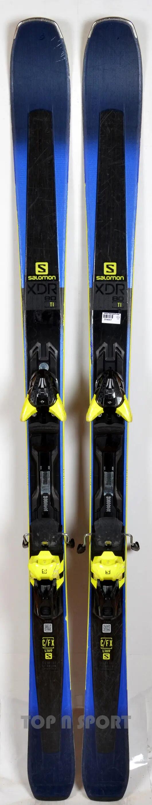 REONDITIONNE - Skis Salomon XDR 80 Ti - CORRECT 3/5