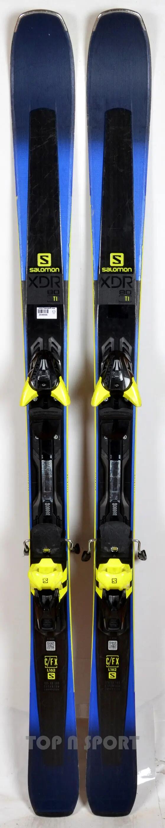 REONDITIONNE - Skis Salomon XDR 80 Ti - CORRECT 2/5