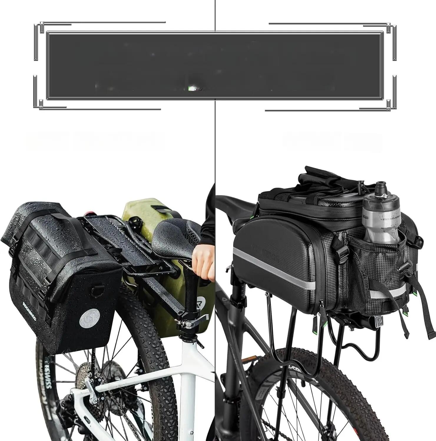 Portaequipajes trasero bicicleta fijación rápida 5/8