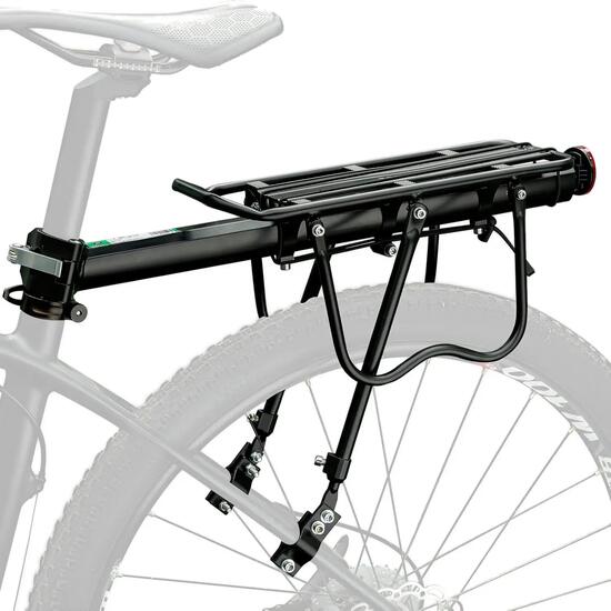 Porte-bagages vélo arrière VTT fixation tige de selle