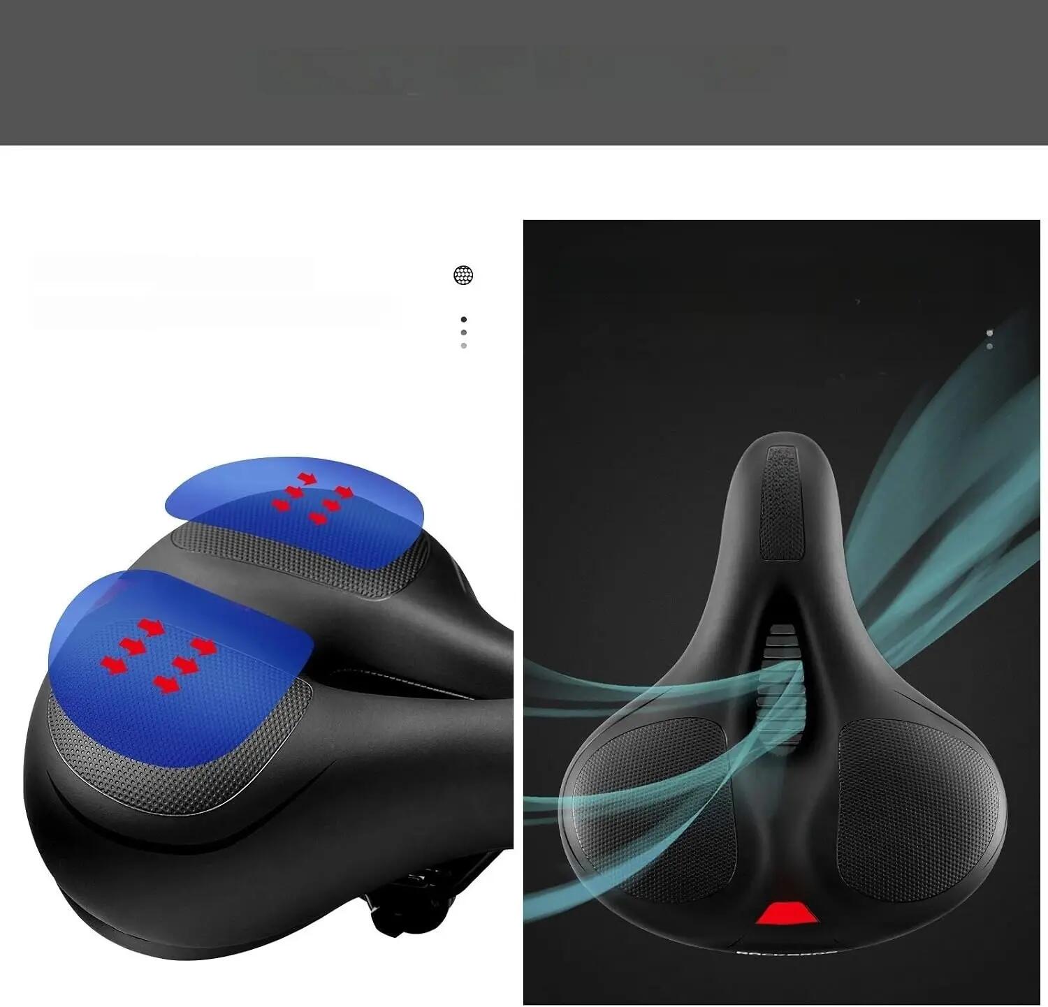 Ergonomické gelové sedlo na kolo 4/7