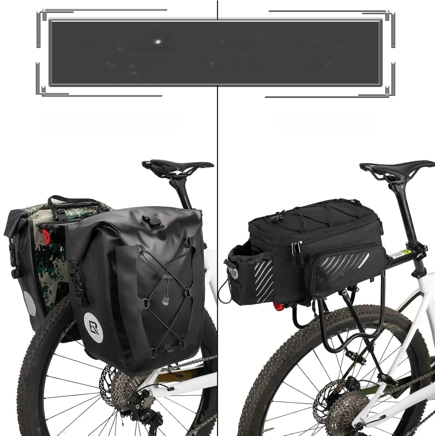 Portaequipajes trasero MTB fijación tija sillín 3/7