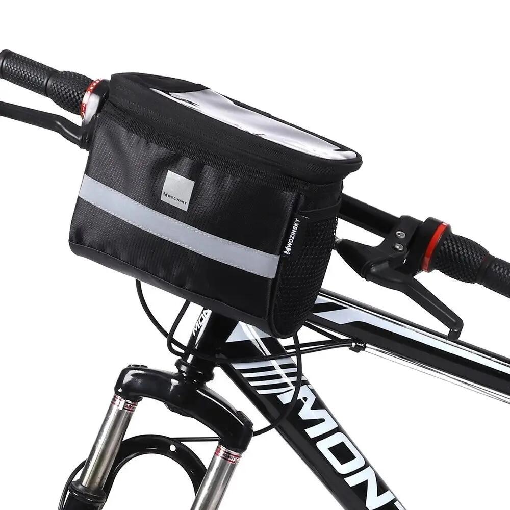 Bag handlebar bike phone pouch