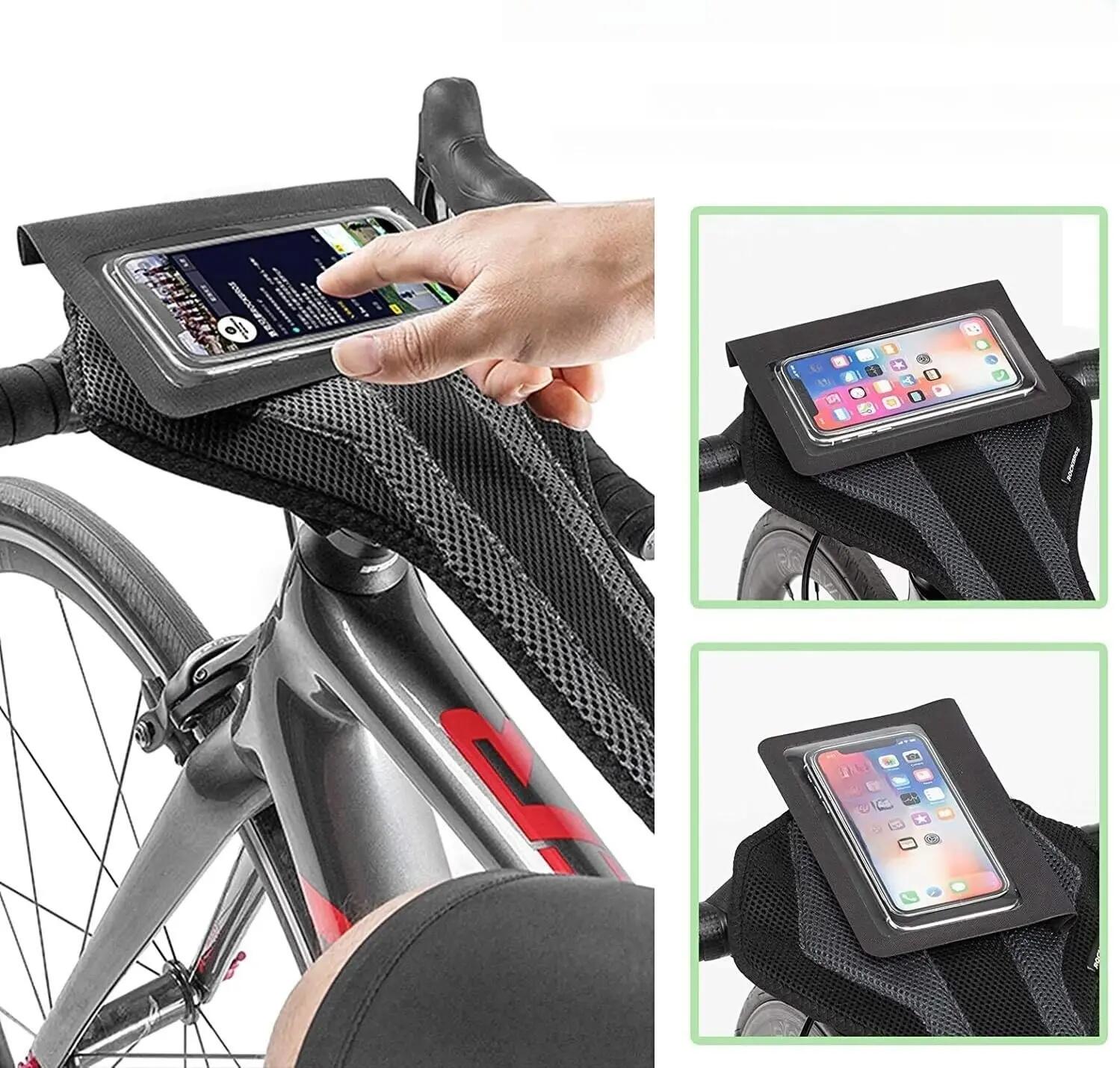 Rede de suor de bicicleta para rolo de treino 2/7