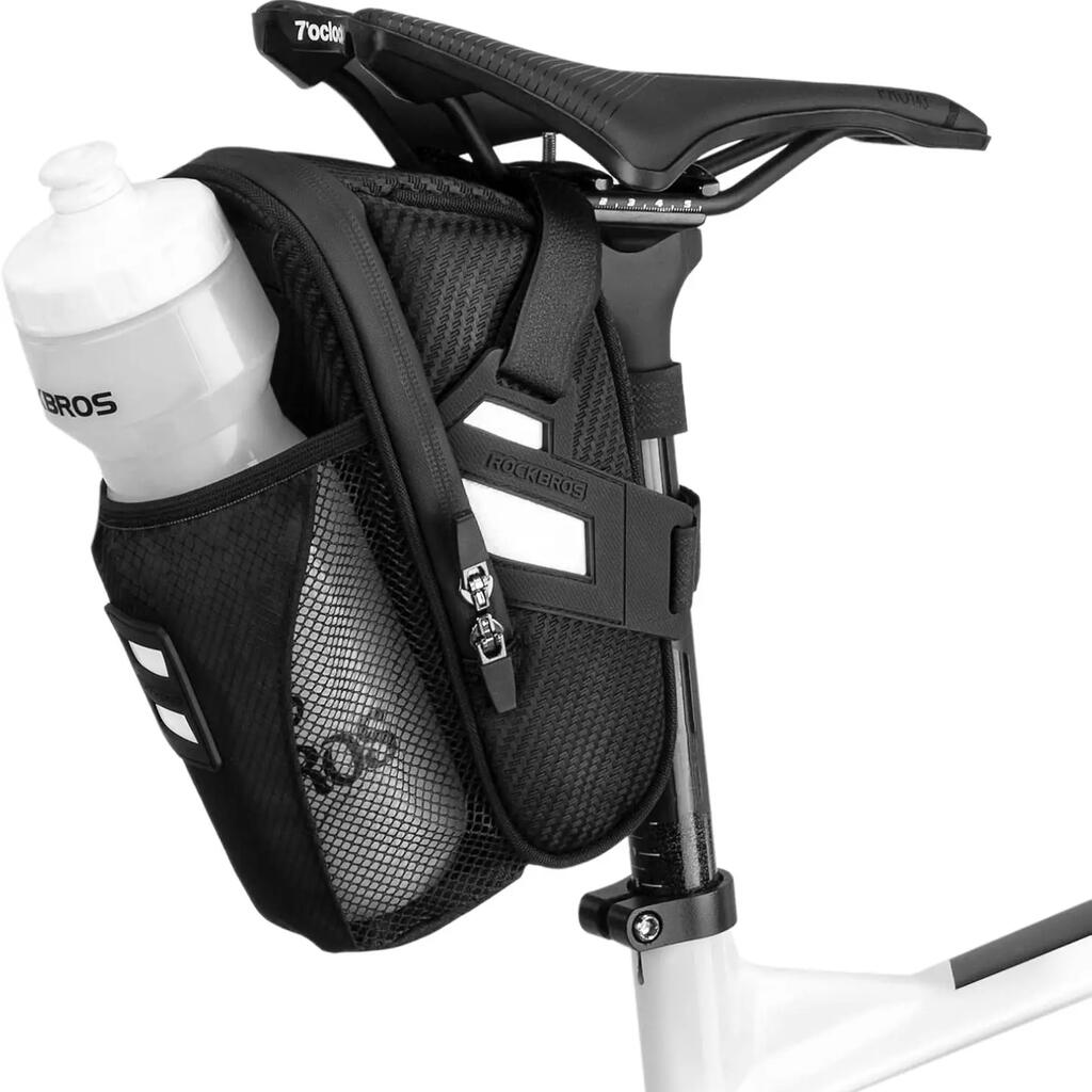 Bag saddle waterproof bottle holder