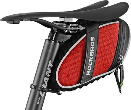 Sacoche de selle imperméable et réfléchissante