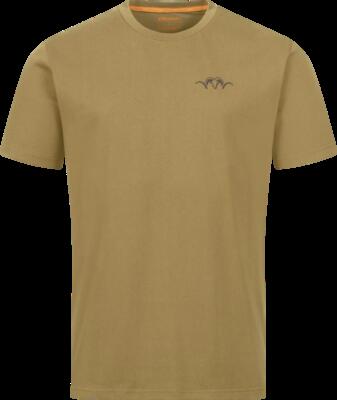 T-shirt argali badge t 26 heren - olijfgroen