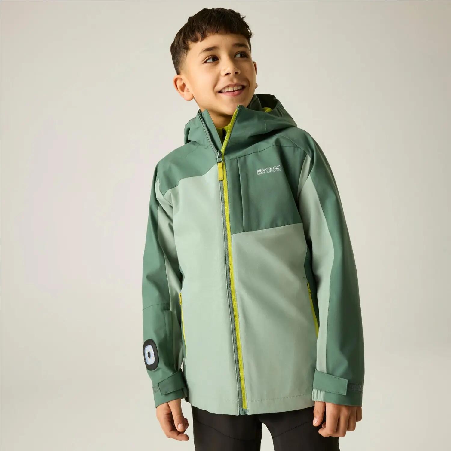 Regatta Trektain 3 in 1 Jacke für Jungen Wasserdicht mit Kapuze 5/6