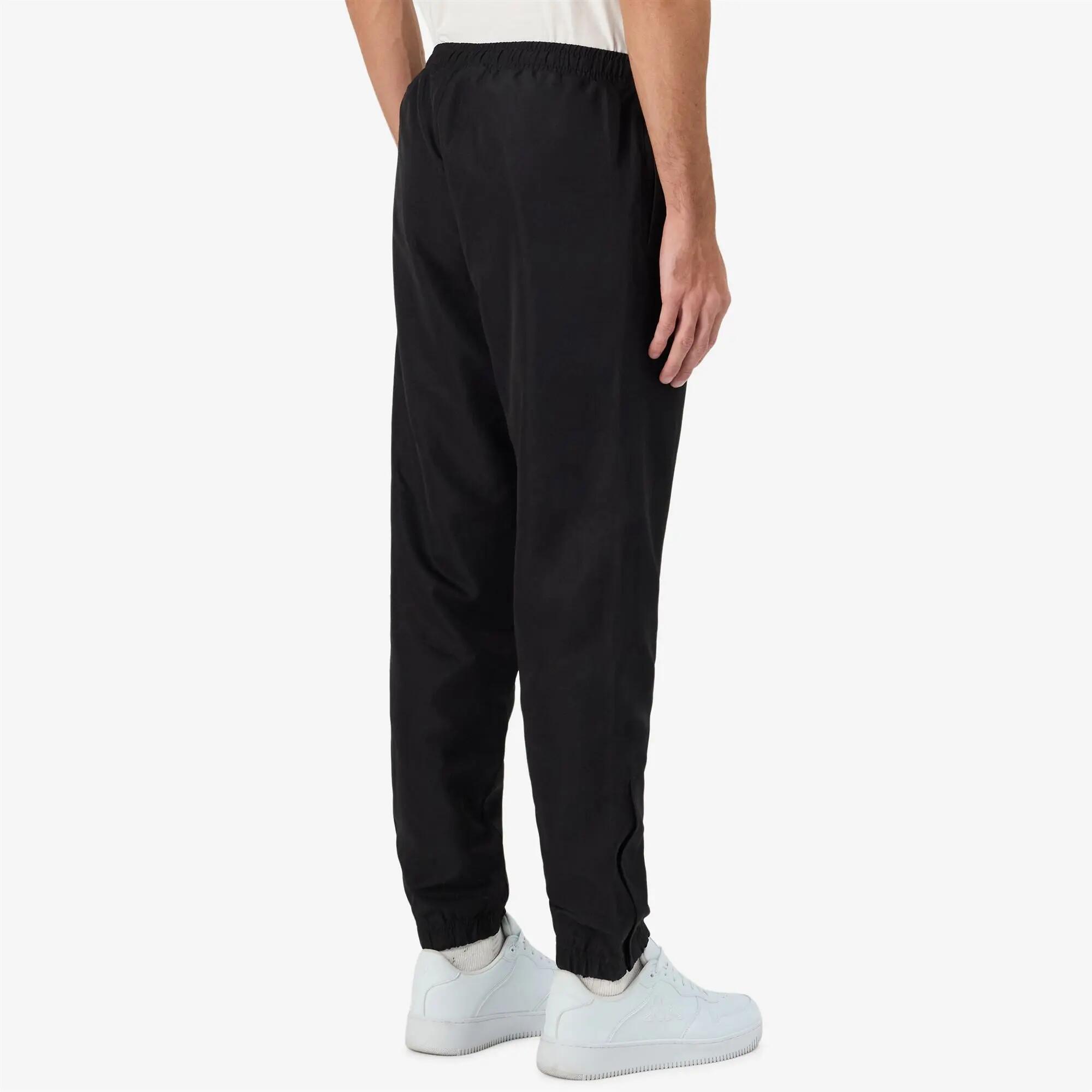 Pantaloni tuta da uomo in poliestere nero da sportivo/a 6/7