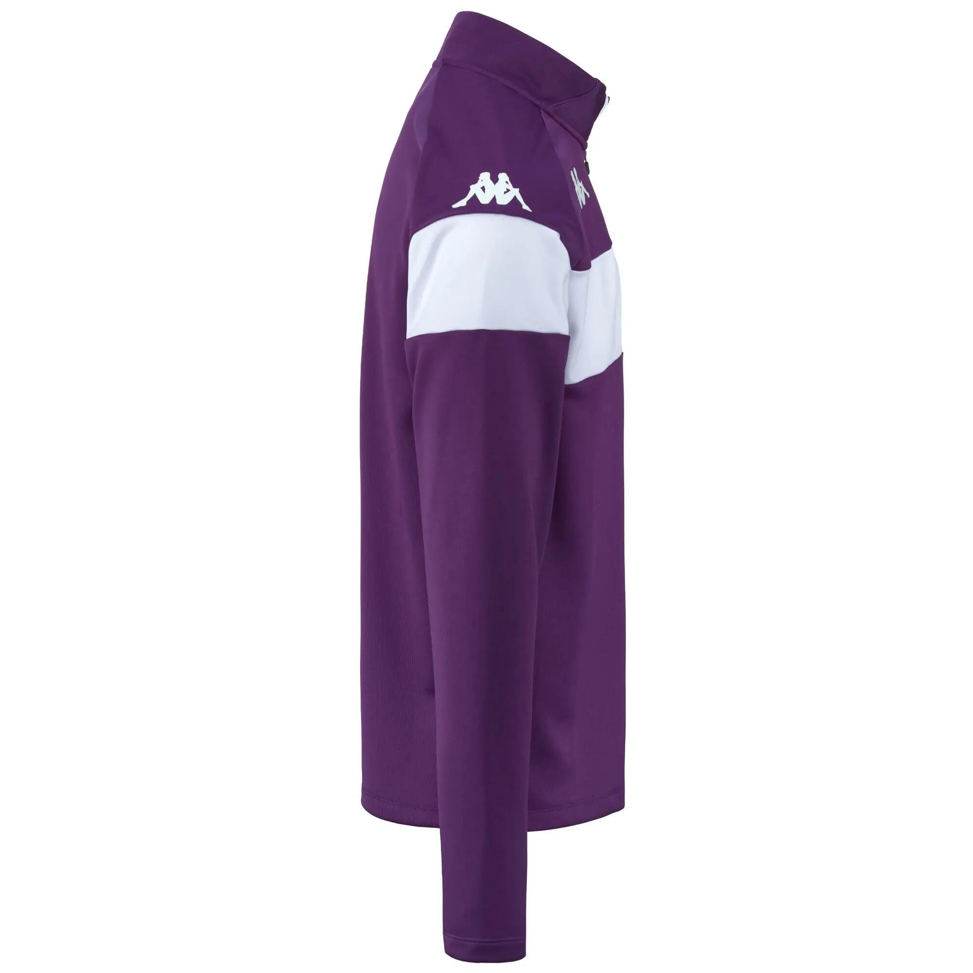 Felpa da uomo in poliestere viola da calcio 2/4