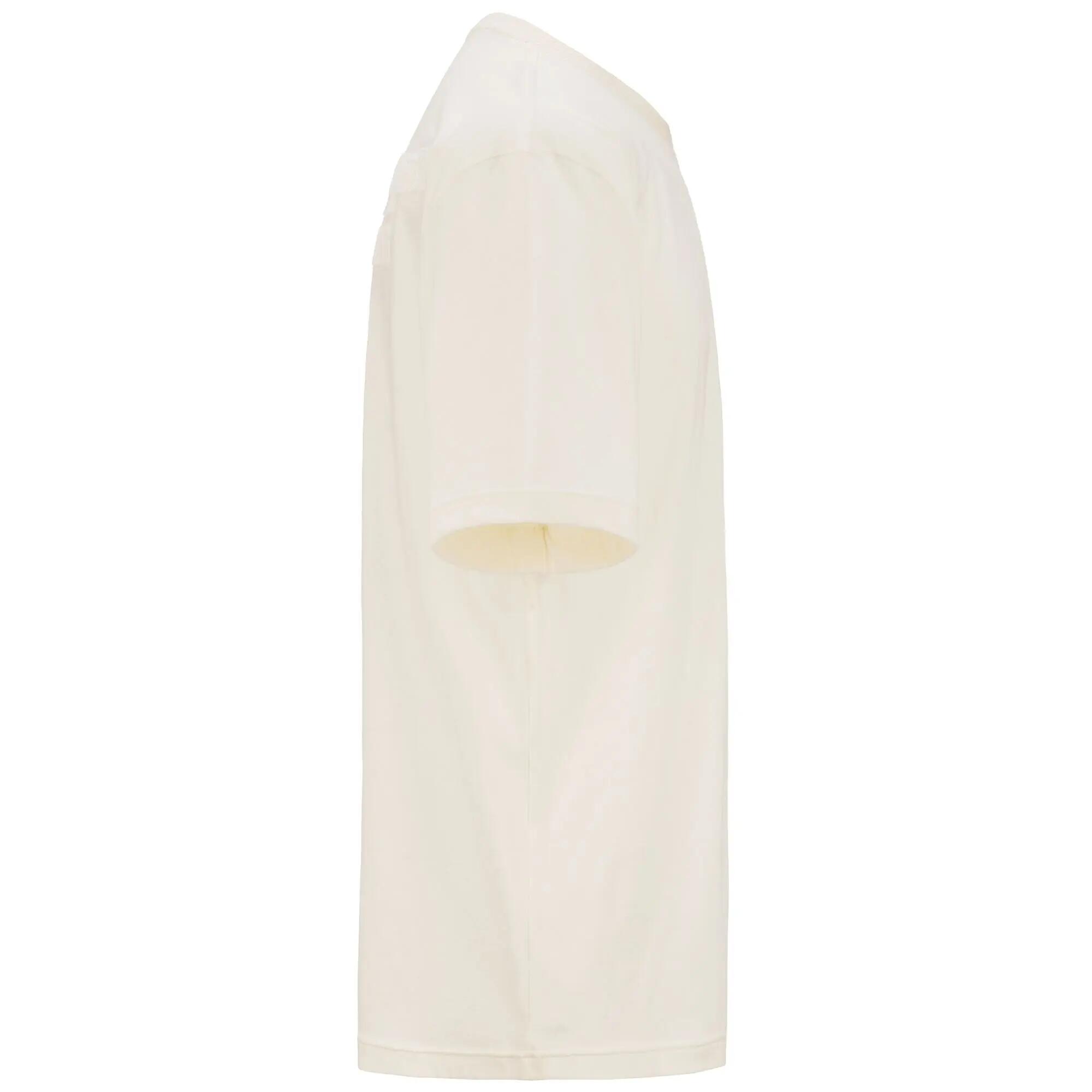 T-shirt da uomo in cotone bianco da streetwear sportivo 2/5