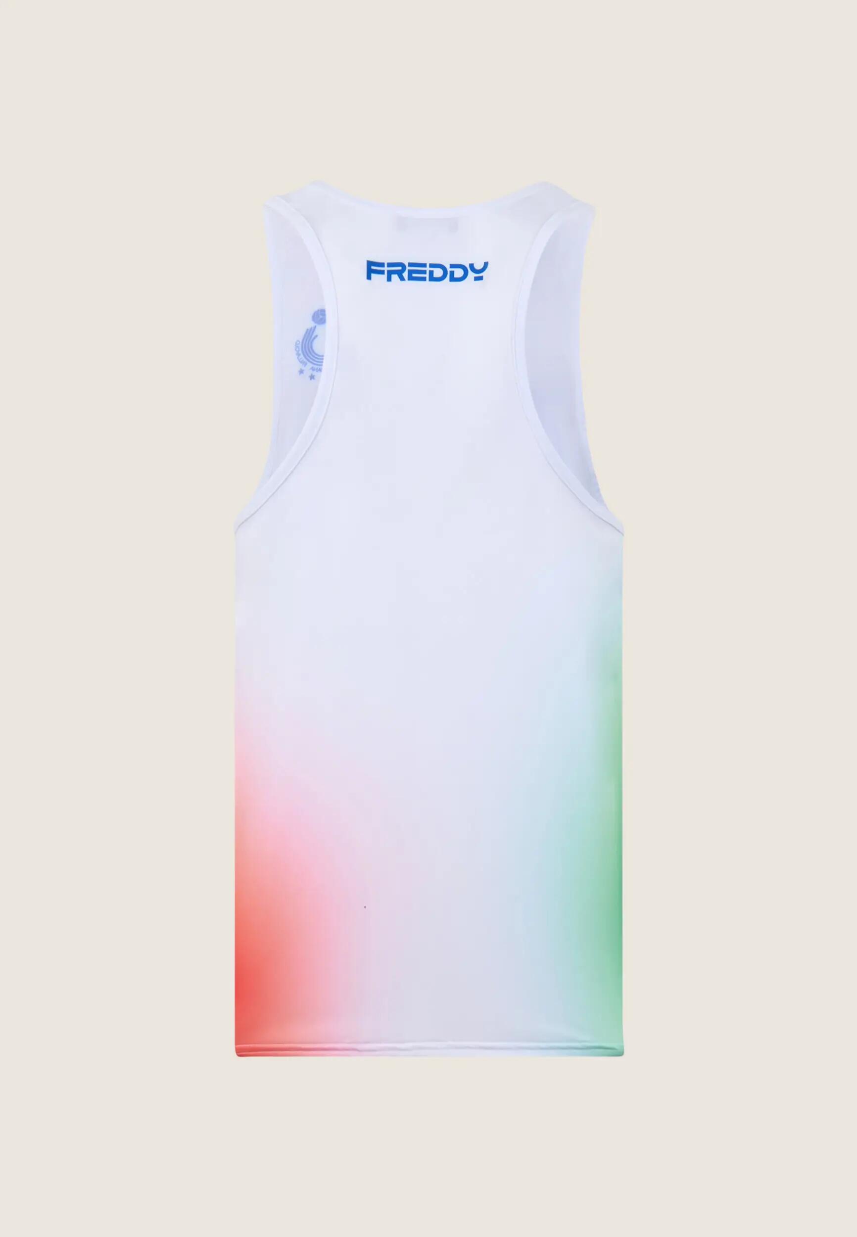 Camiseta sin mangas para hombre vóley playa Italia 2025/26 con protección UV 6/7