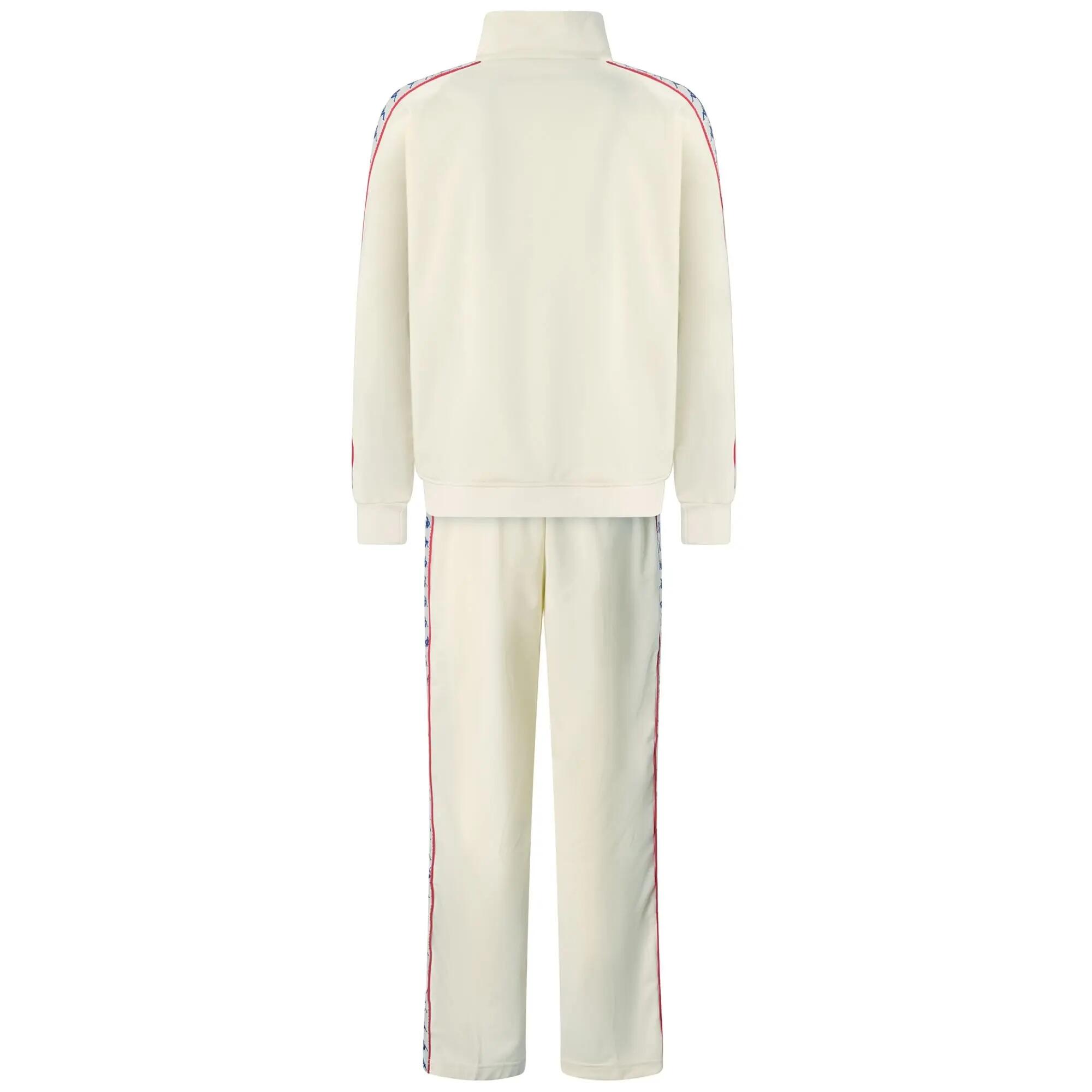 Survêtement pour homme blanc pour streetwear sportif 4/4