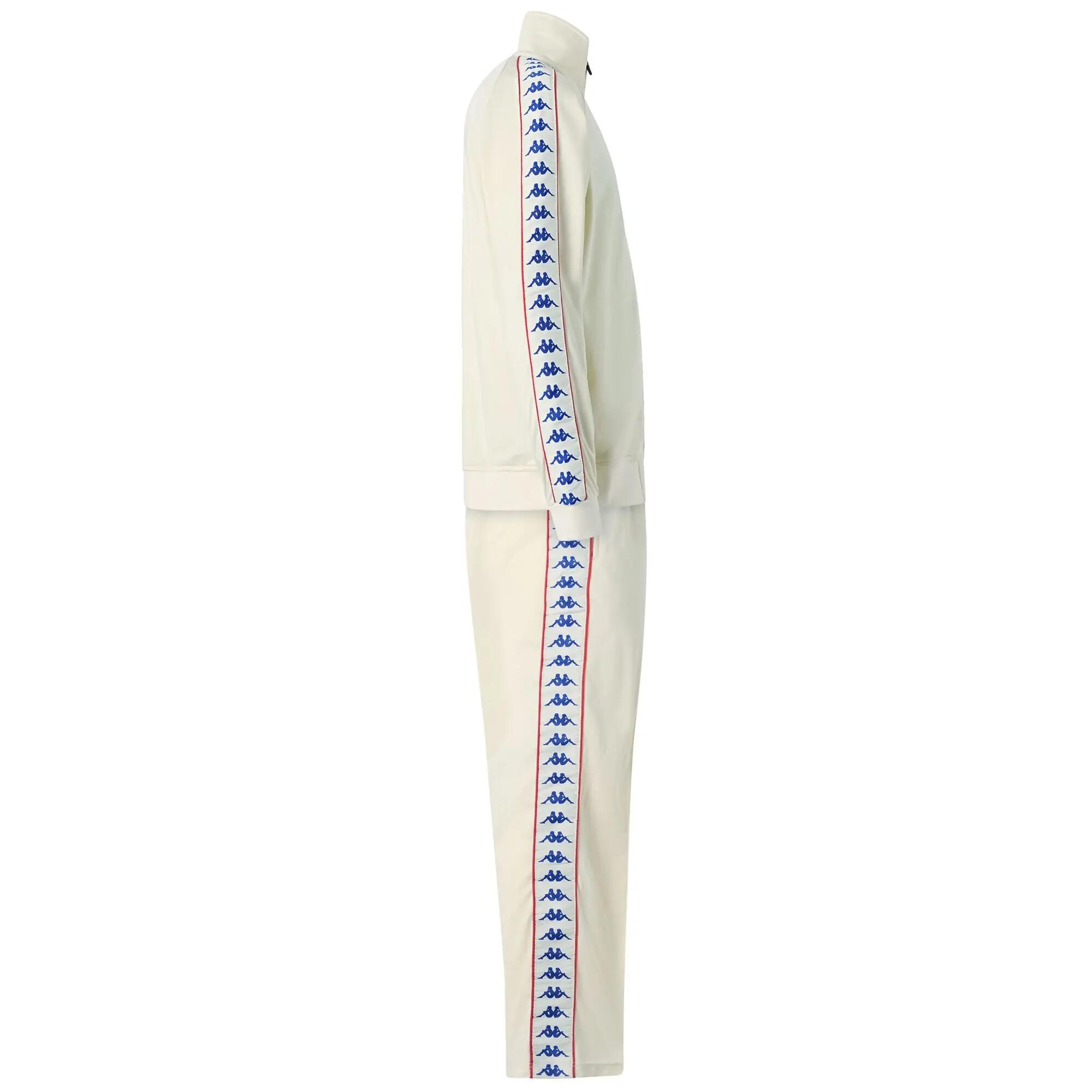 Survêtement pour homme blanc pour streetwear sportif 3/4