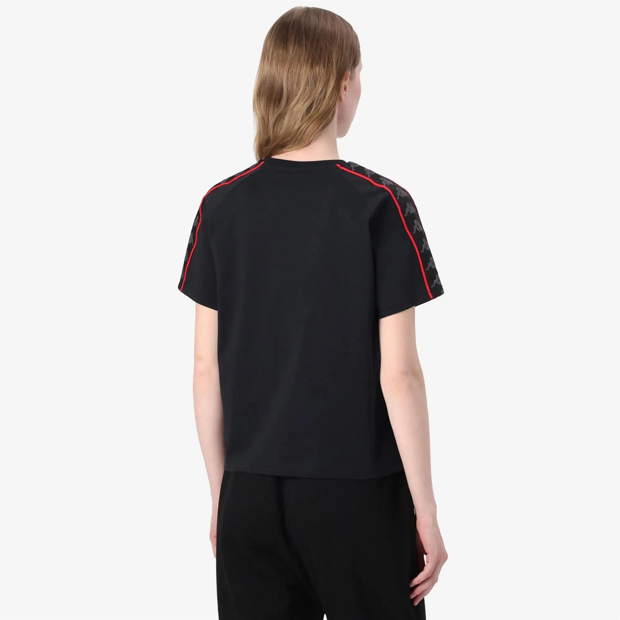 T-shirt pour femme noir pour streetwear sportif 6/6