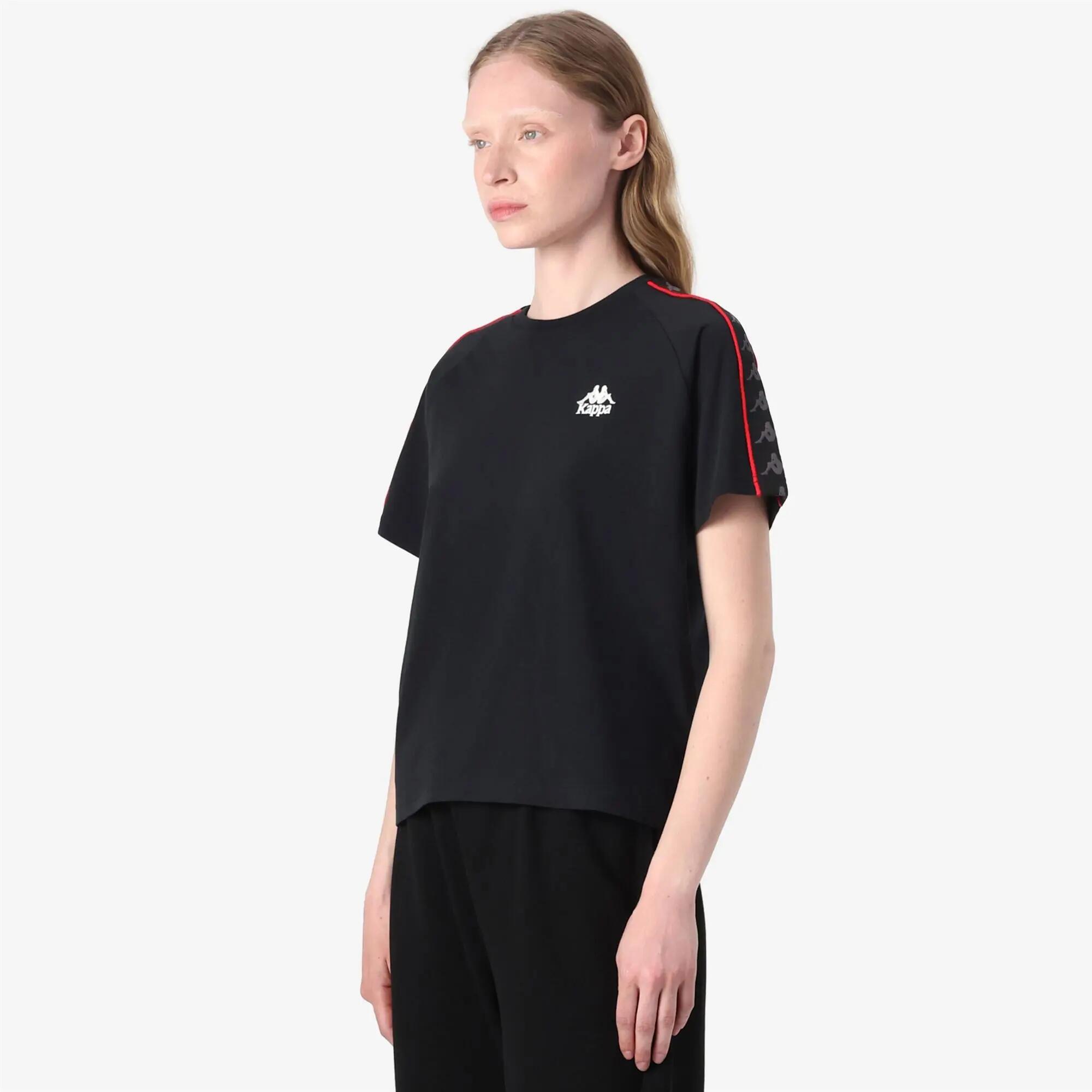 T-shirt pour femme noir pour streetwear sportif 5/6