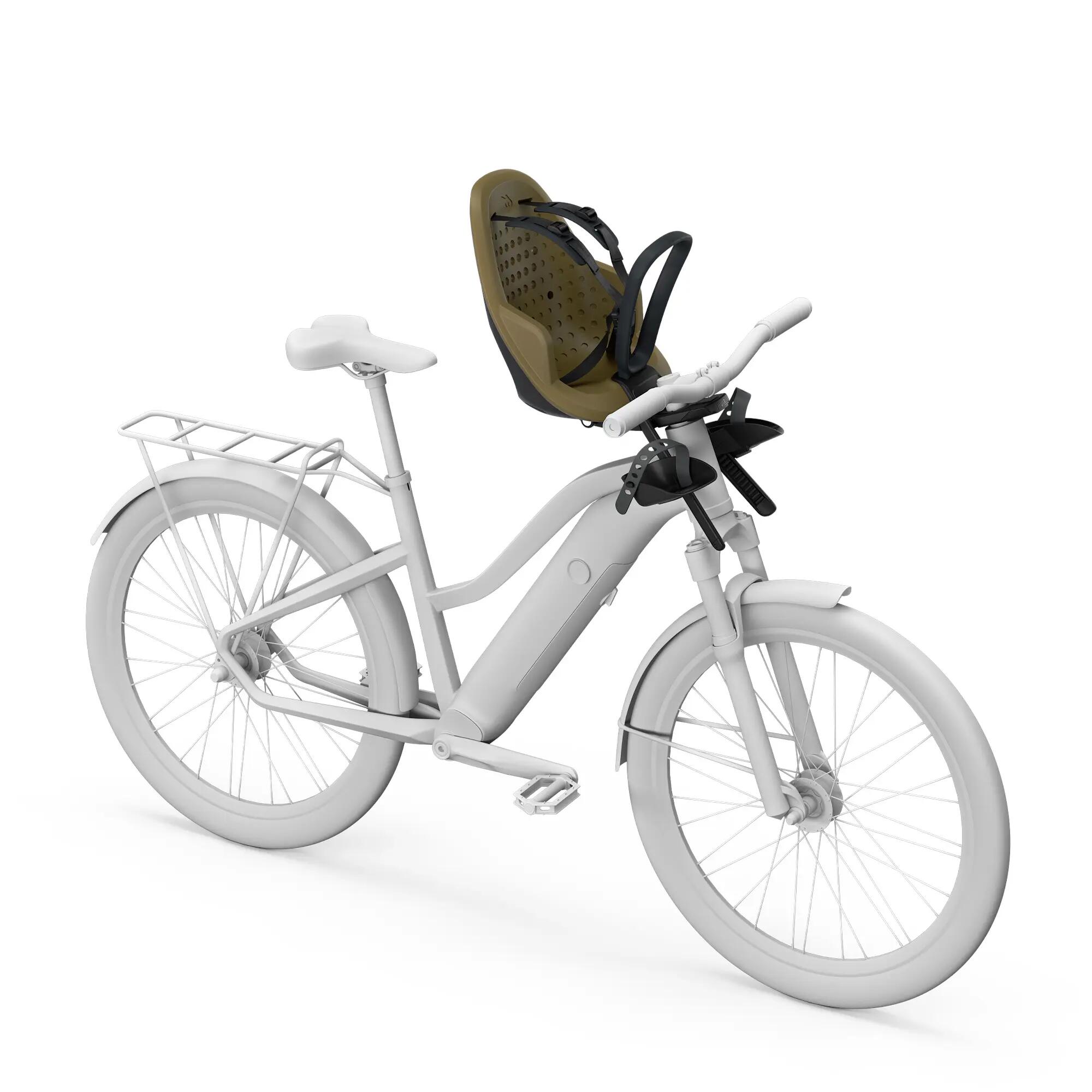 Fahrrad - Kindersitz Yepp 2 Mini, Nutria Green 4/7