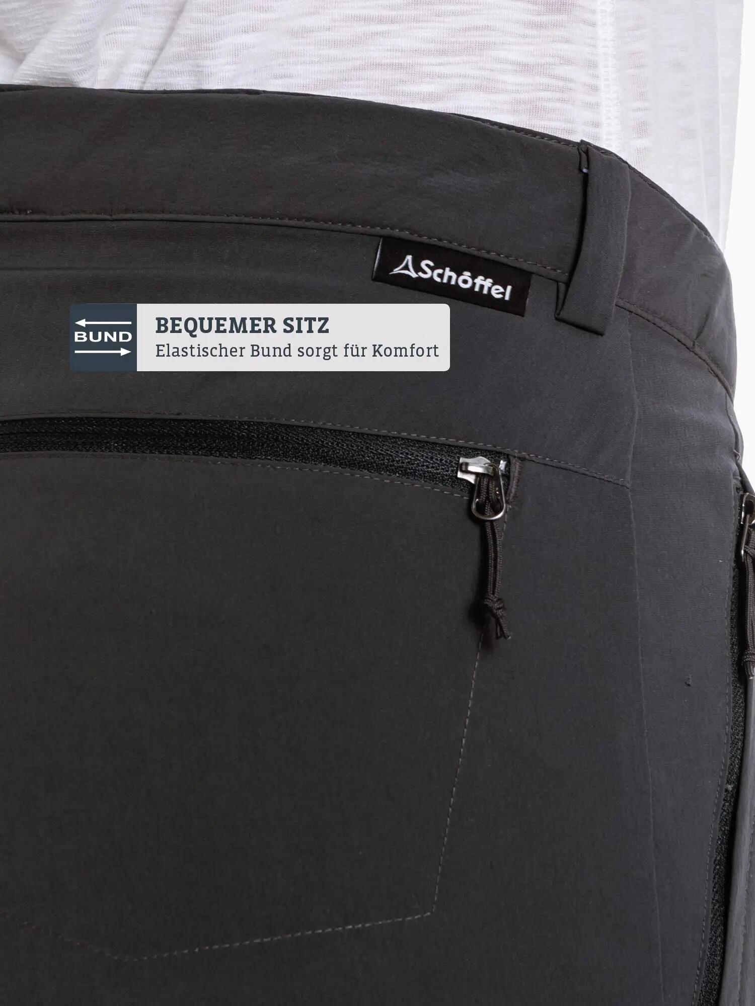 Wanderhose Ascona Pants Wandern/Outdoor/Trekking Damen, Herren asphalt Ohne 8/11