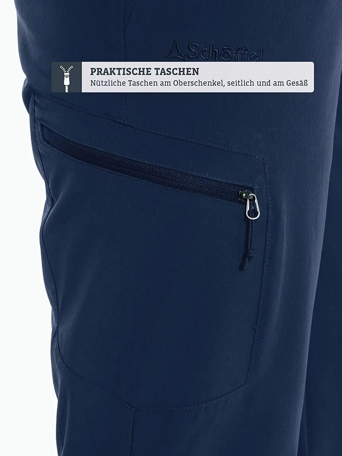 Wanderhose Ascona Pants Wandern/Outdoor/Trekking Damen, Herren dress blues Ohne 8/10