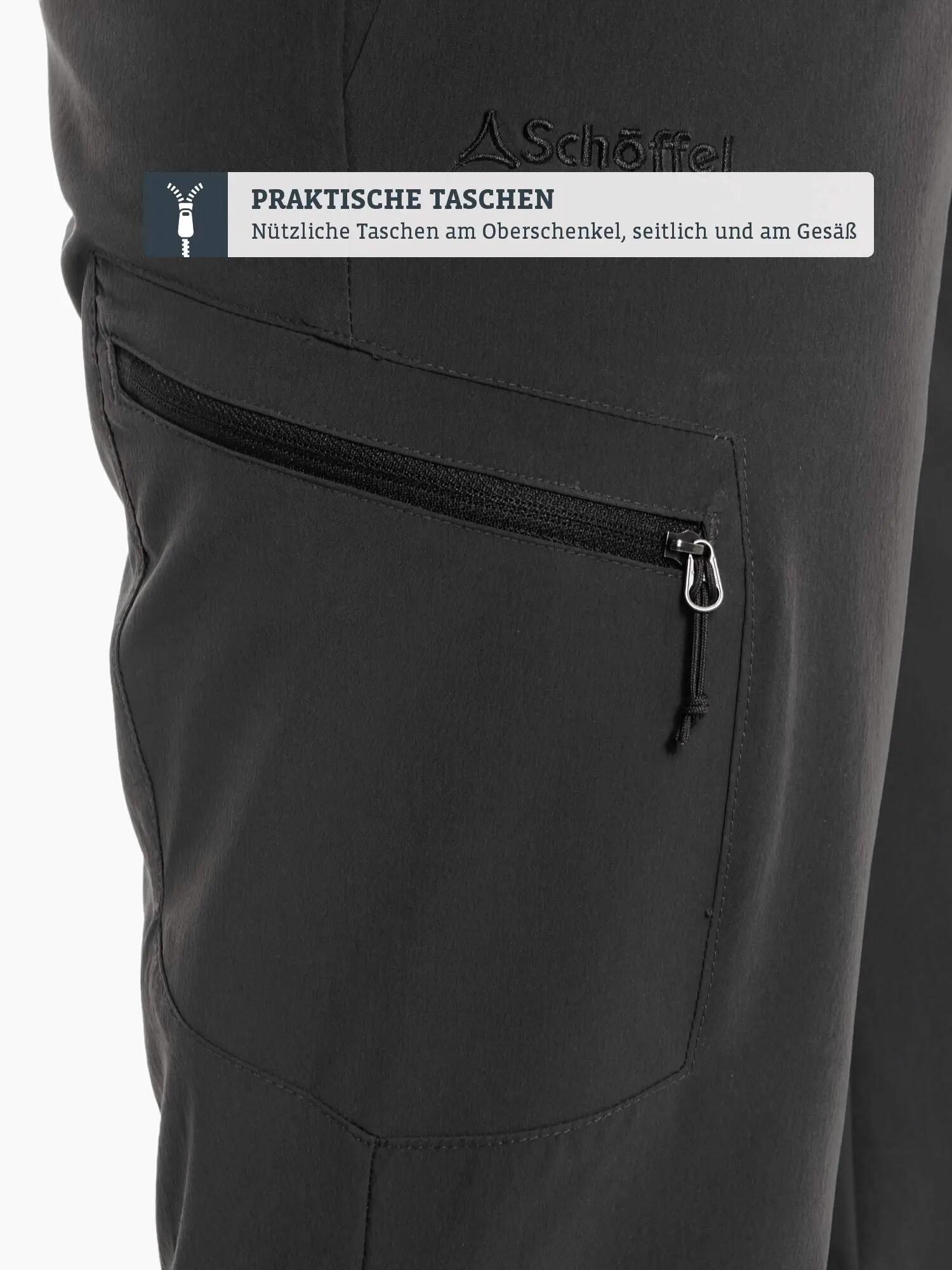 Wanderhose Ascona Pants Wandern/Outdoor/Trekking Damen, Herren asphalt Ohne 7/11