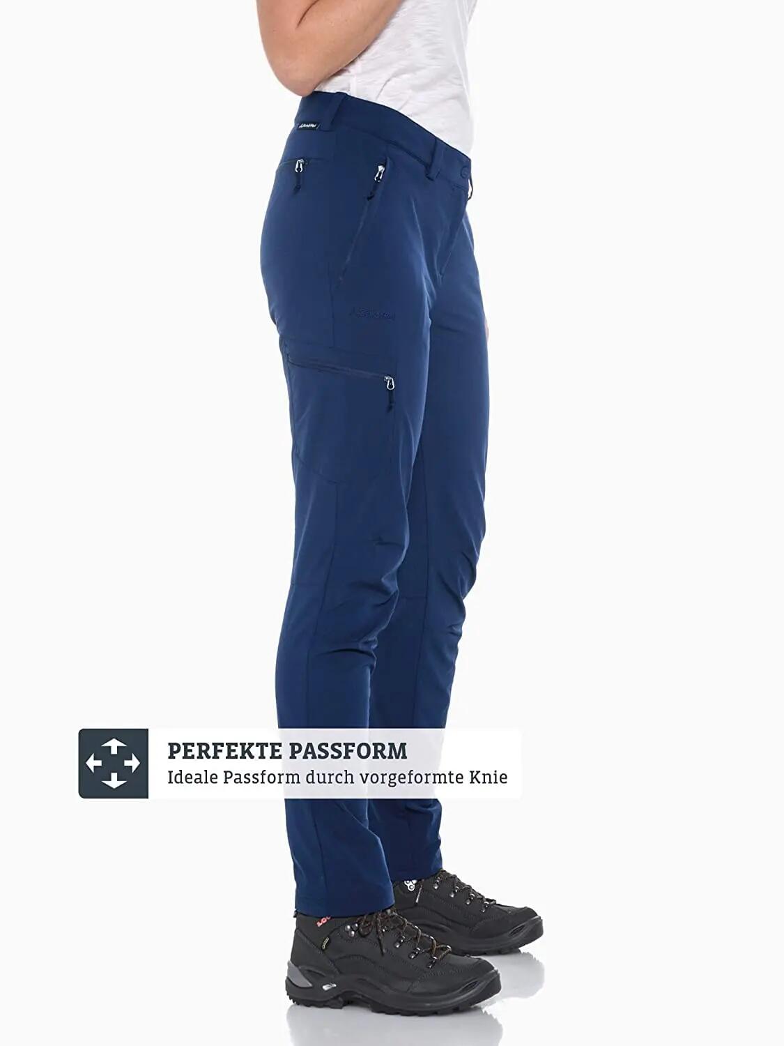 Wanderhose Ascona Pants Wandern/Outdoor/Trekking Damen, Herren dress blues Ohne 7/10