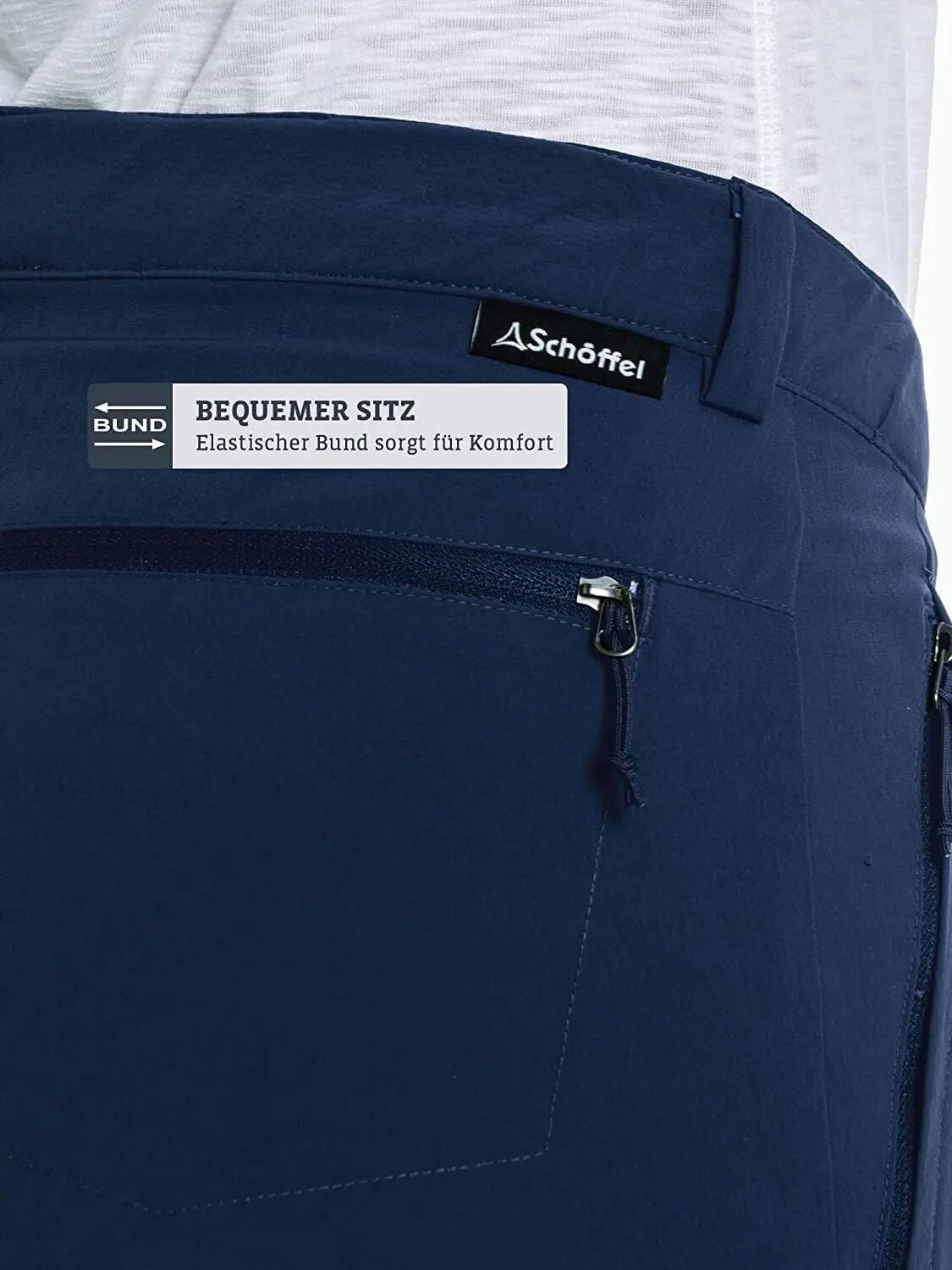 Wanderhose Ascona Pants Wandern/Outdoor/Trekking Damen, Herren dress blues Ohne 6/10